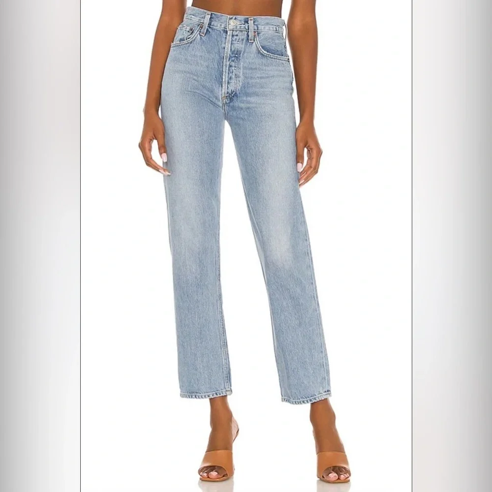 Agolde Jeans 90’s Pinch Straight High-rise - Picture 1 of 7
